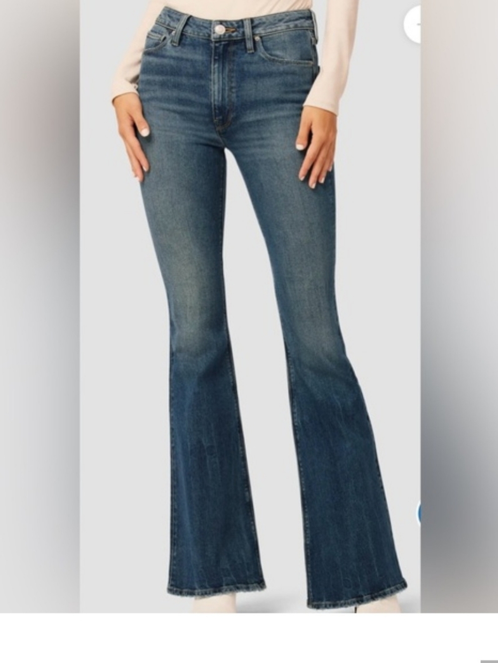 Hudson Holly High-Rise Flare Sunrise Size 34